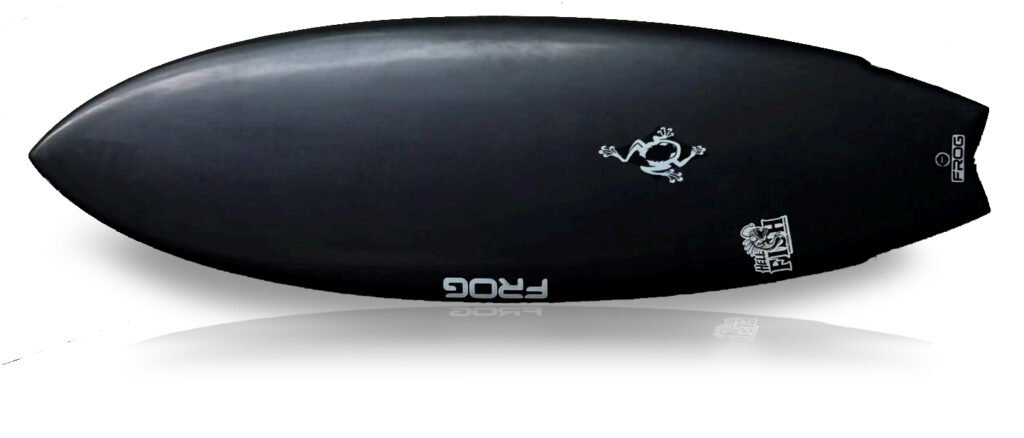 Hell Fish shape trás